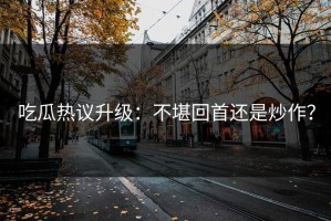 吃瓜热议升级：不堪回首还是炒作？