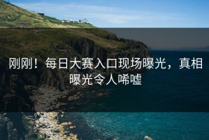 刚刚！每日大赛入口现场曝光，真相曝光令人唏嘘